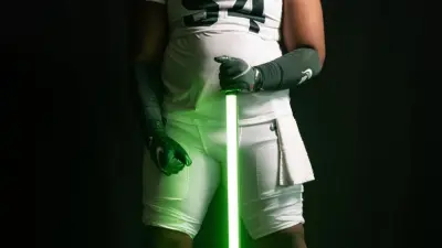 Three-star 2025 Offensive Tackle Antonio Johnson from Orchard Lake