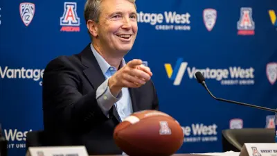Arizona’s new football head coach Brent Brennan