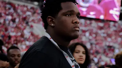 Four-star 2024 offensive lineman Daniel Calhoun from Roswell