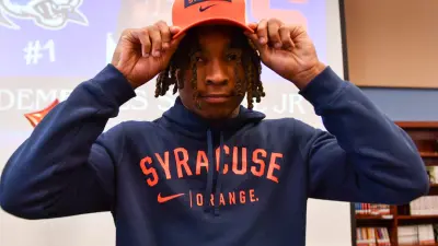 Heritage HIgh football standout Demetres Samuel