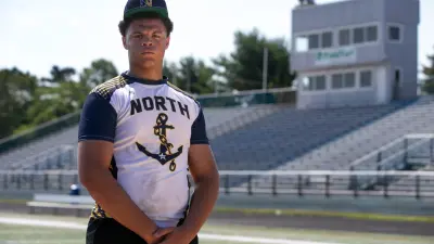 Toms River North sophomore Jaelyne Matthews is one of the top offensive line recruits in the nation.