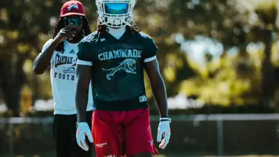 2025 2-star RB Jaquari Lewis from Hollywood