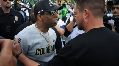 Colorado coach Deion Sanders