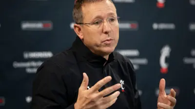 Cincinnati Bearcats football head coach Scott Satterfield answers questions during a press conference at Fifth Third Arena on Tuesday