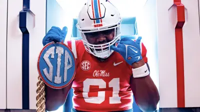 Four-star 2025 Offensive Tackle Tyler Miller from Laurel