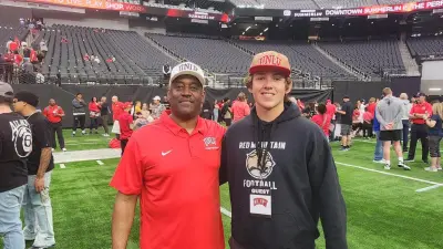 Three-star 2025 Offensive Tackle Weston Hancock from Mesa